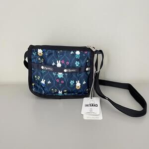 Lesportsac Miffy Garden Mini Hobo Crossbody NWT